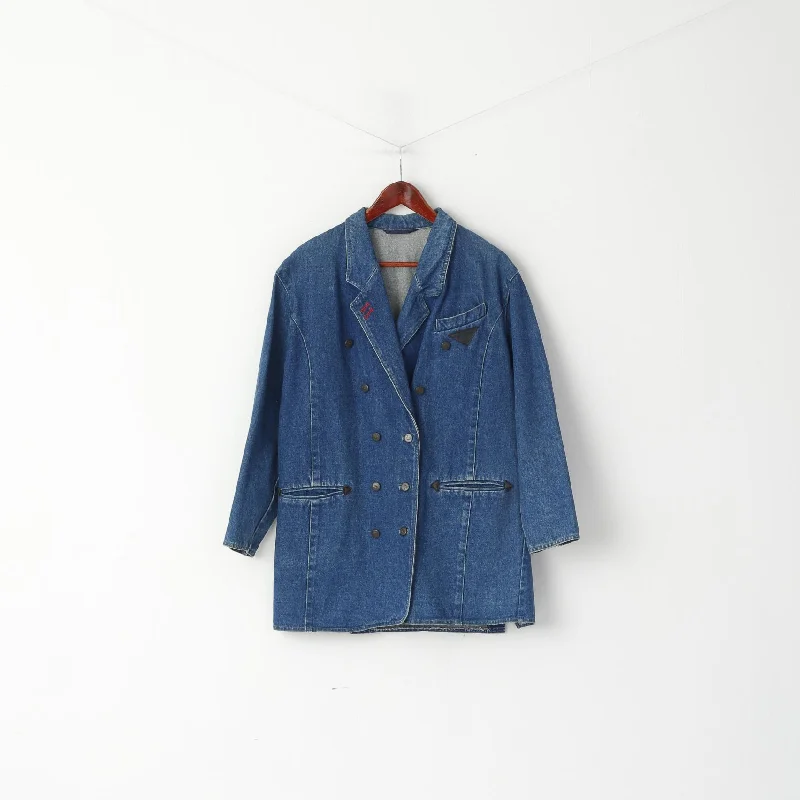 Special Collections Exquisite Class Women M 94 Jacket Denim Jeans Cotton Vintage